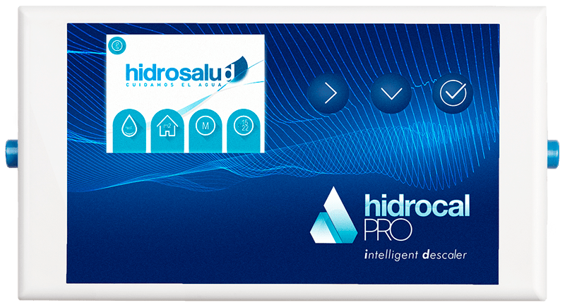 Imagen del descalcificador de agua HidroCal PRO de Hidrosalud