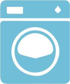 Icono lavadora de vida útil de electrodomésticos del Sistema Génesis descalcificador no salino