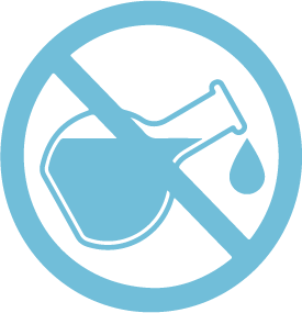 Icono de reducción de productos químicos del Sistema Génesis descalcificador no salino