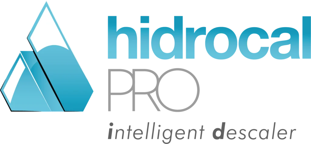 Logotipo del dispositivo descalcificador HidroCal PRO de Hidrosalud